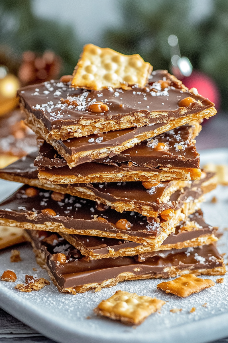 Saltine Toffee Bark