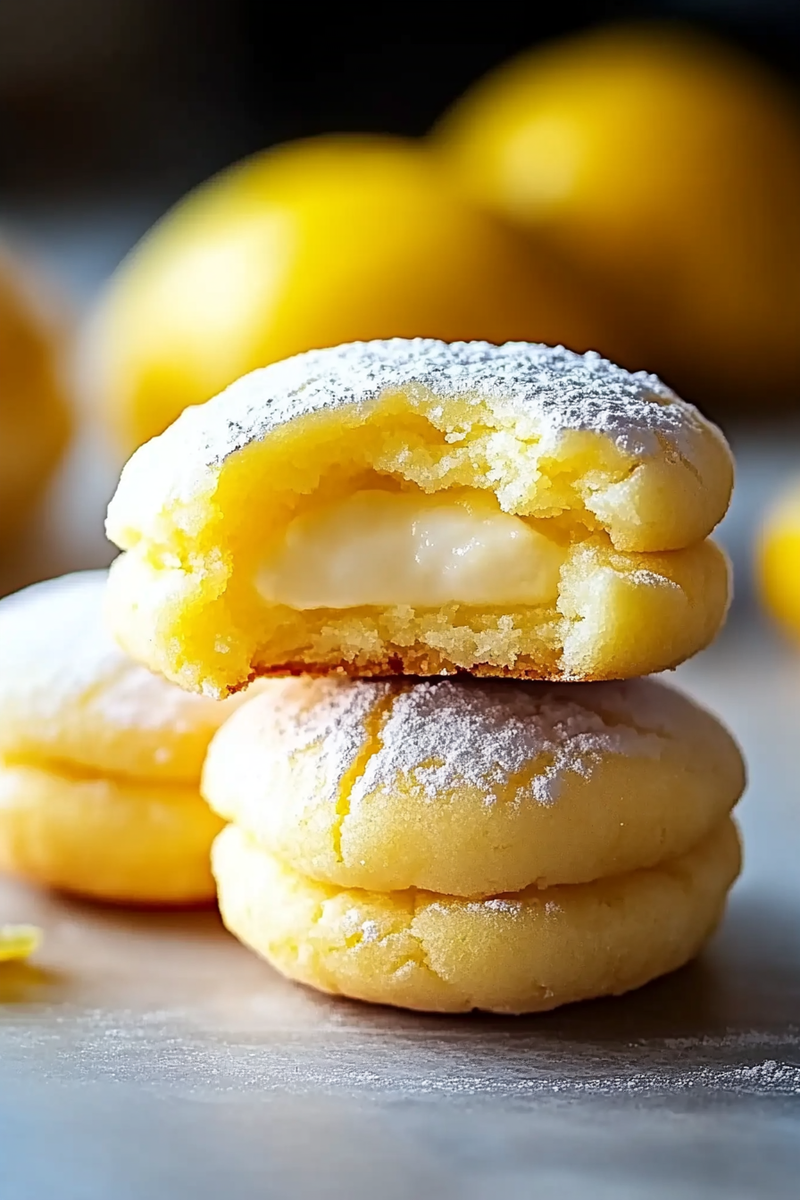 Stuffed Lemon Cookies