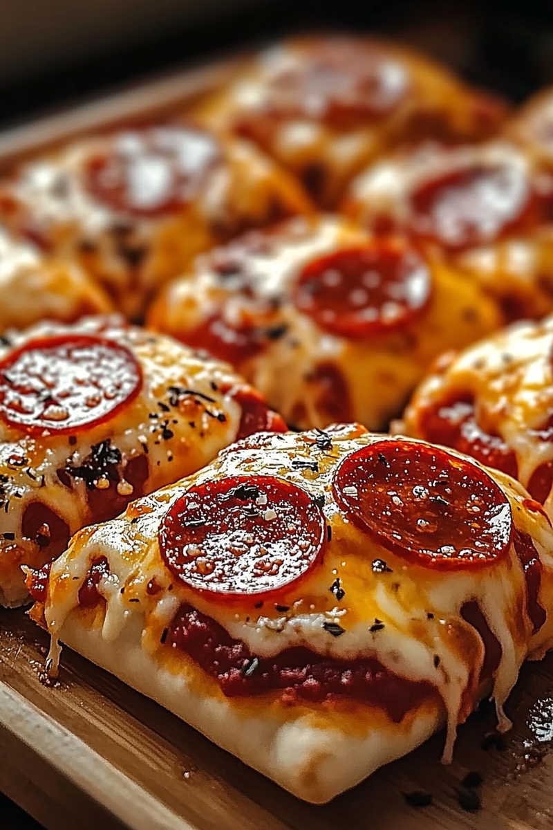 heesy Pepperoni Pizza Bombs