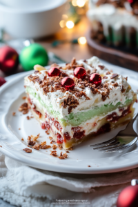 Christmas Lasagna Dessert