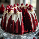 Red Velvet Cheesecake Bundt Cake