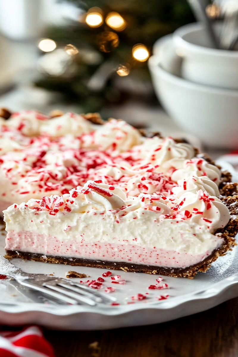 Christmas Peppermint Pie Recipe