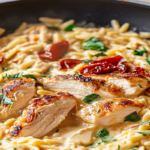 Creamy Tuscan Chicken Orzo Recipe