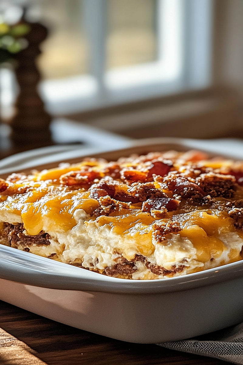 Crack Breakfast Casserole Dish