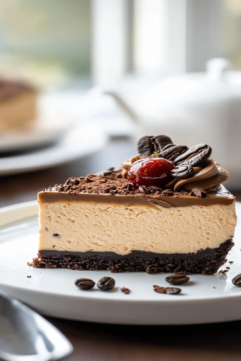 coffee cheesecake