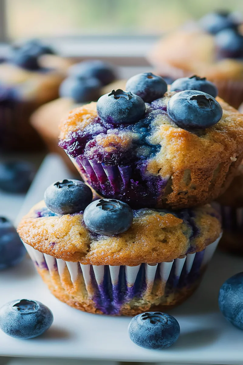 blueberry muffins