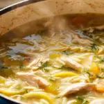 lemon chicken orzo soup