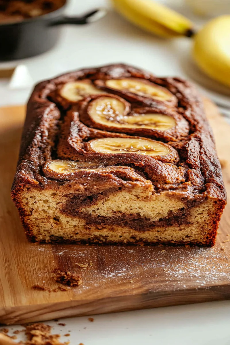 Cinnamon Swirl Banana Bread