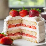 Strawberry Chiffon Cake