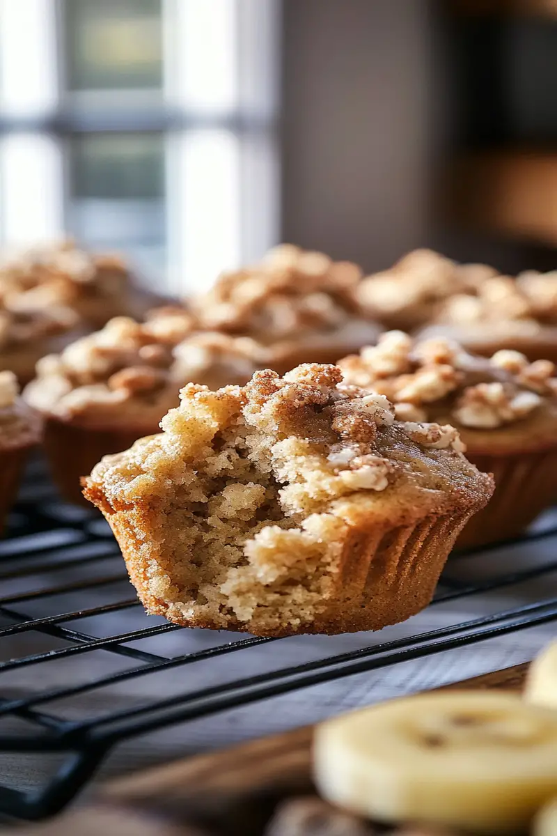 Banana Streusel Muffins