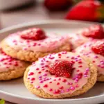 Strawberry Kiss Cookies