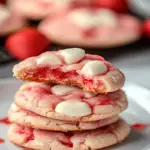 Valentine's Strawberry Milkshake Cookies Recipe