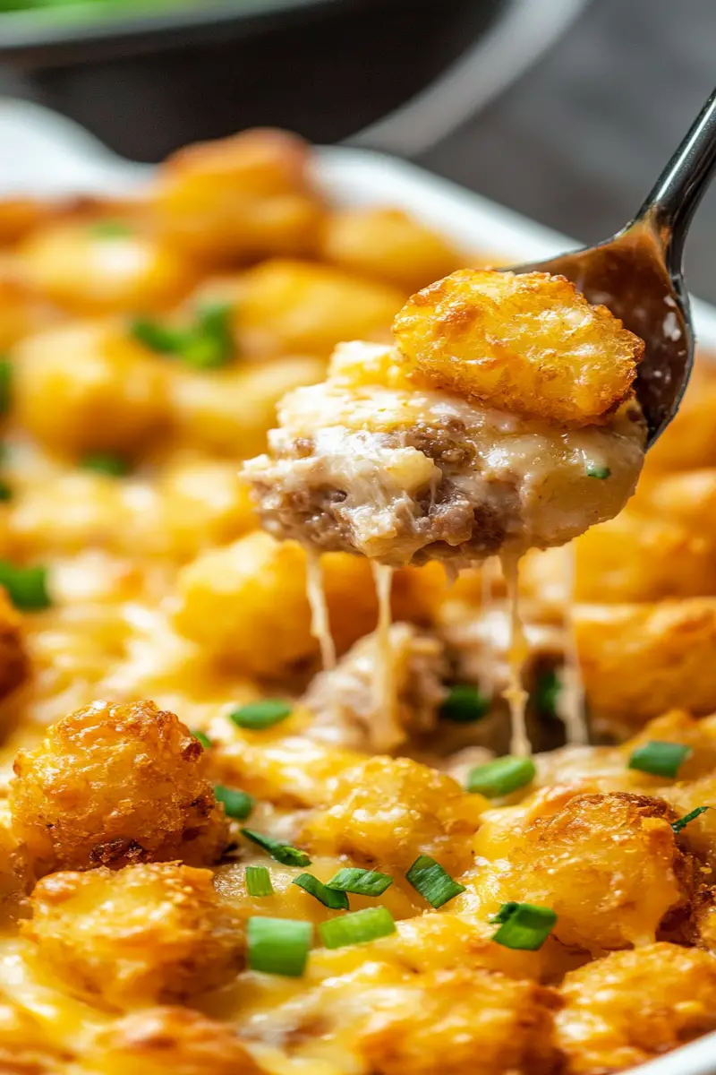 Easy Tater Tot Casserole