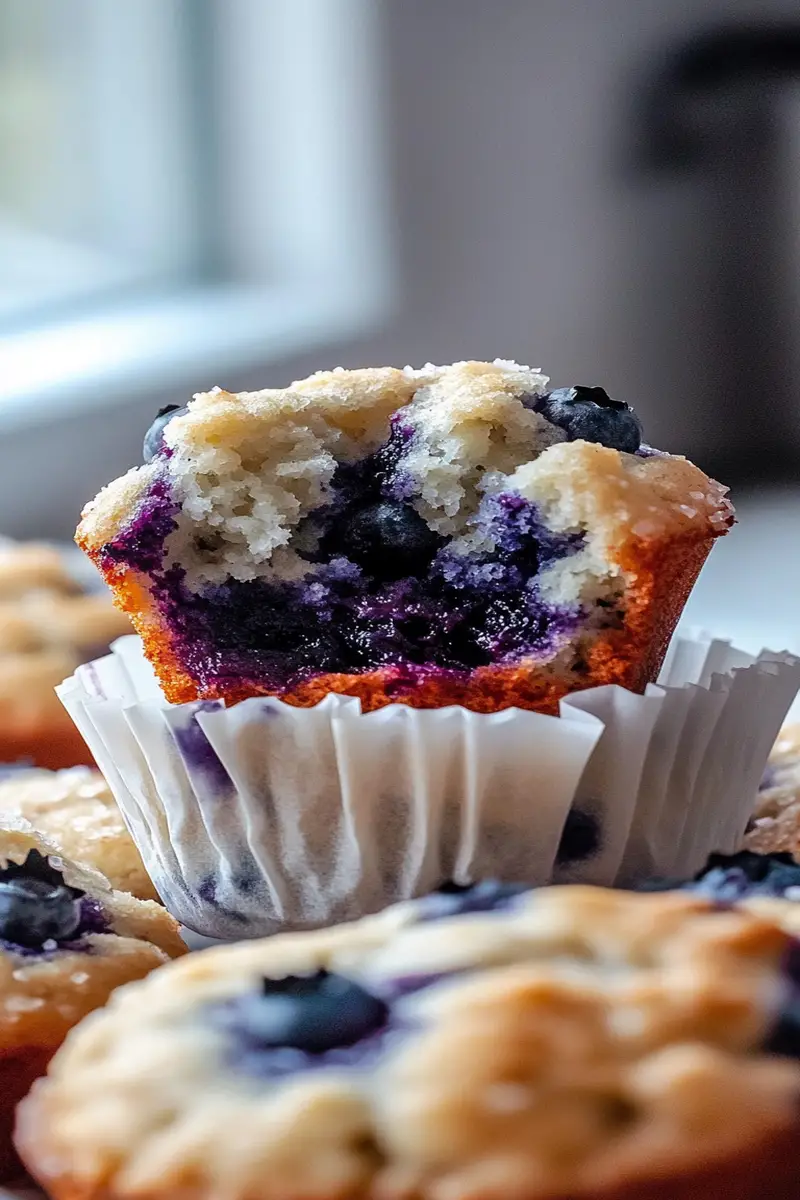 Homemade Blueberry Muffins