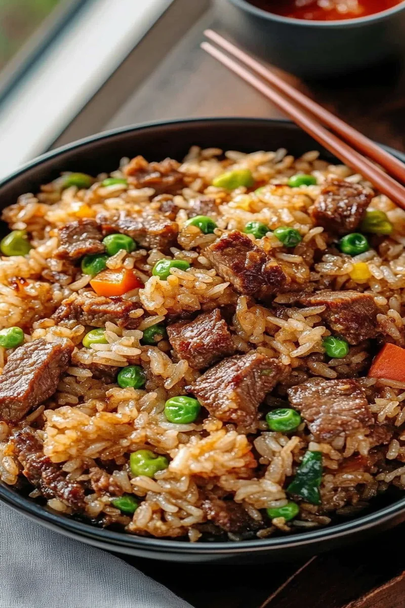 beef fried rice recipe