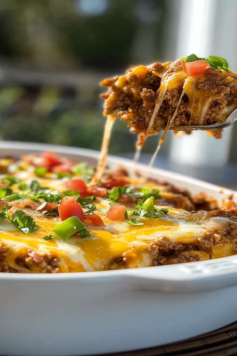 Keto Taco Casserole