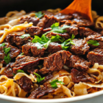 Beef and Noodle Dish