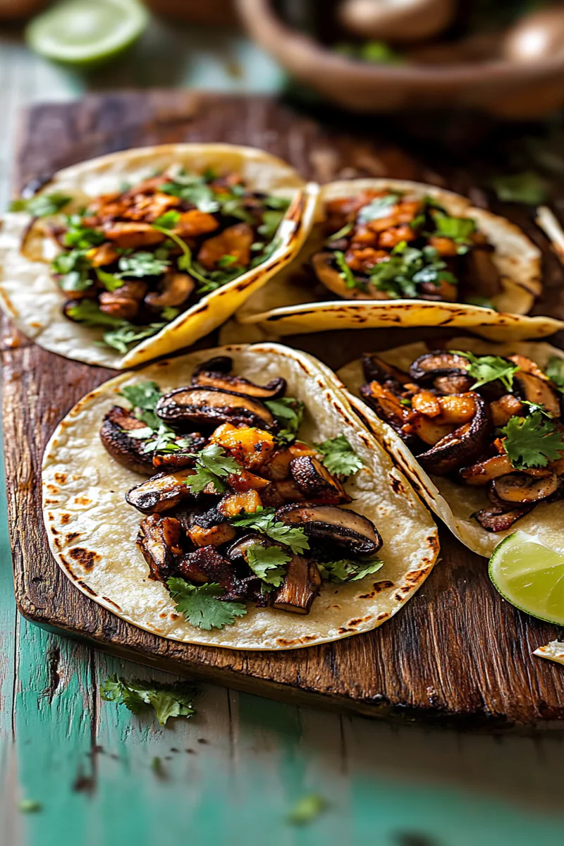 Delicious Mushroom Tacos Recipe