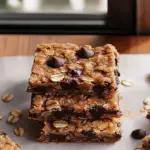 Healthy Chocolate Chip Oatmeal Bars